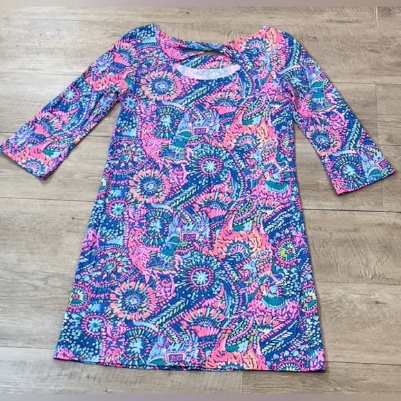 Lilly Pulitzer Bay Dress in No Prob Llama Size Medium - Picture 8 of 8
